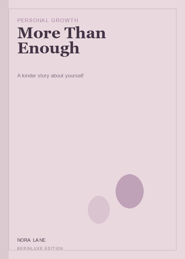 More Than Enough cover