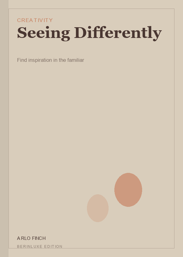 Seeing Differently cover