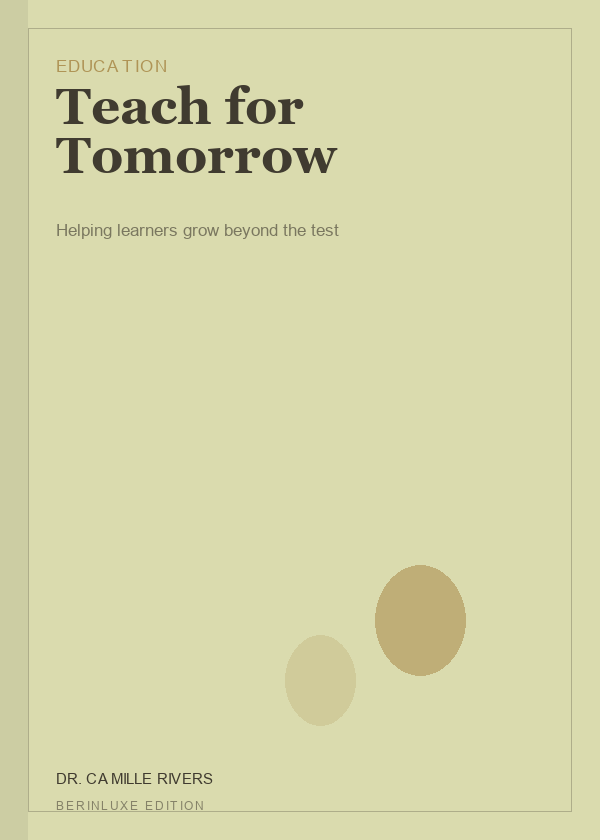 Teach for Tomorrow cover