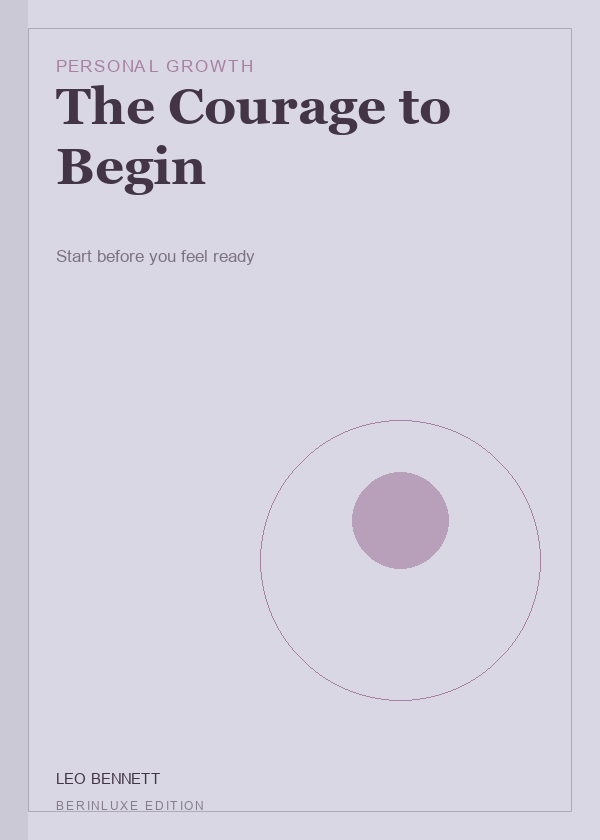The Courage to Begin cover