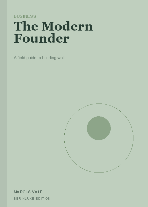The Modern Founder cover